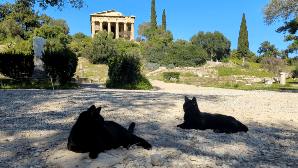 les gardien de l'agora d'Athènes 