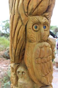 Waiotapu thermal wonderland totem maori