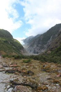 glacier Franz Josef panorama