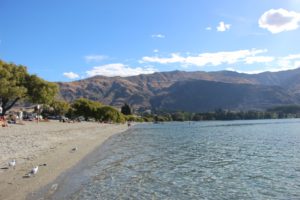 wanaka lac plage