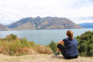 lac wanaka vue montagne