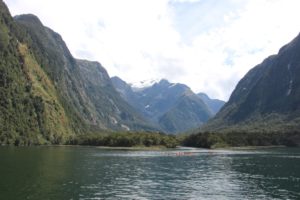 Milford Sound neige
