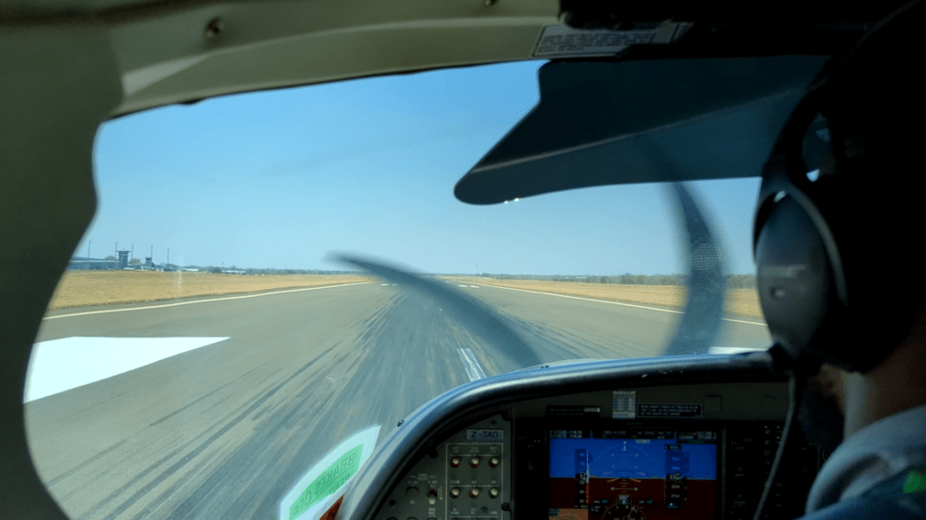 vol vers lac Kariba compagnie Mack air